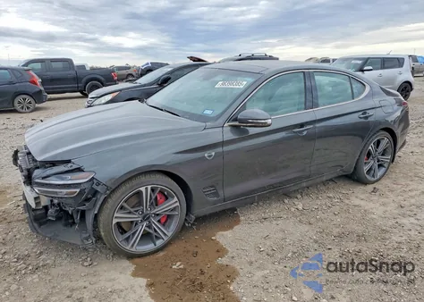 2024 Genesis G70 Base z USA, uszkodzony, nr VIN KMTG34SC5RU141853